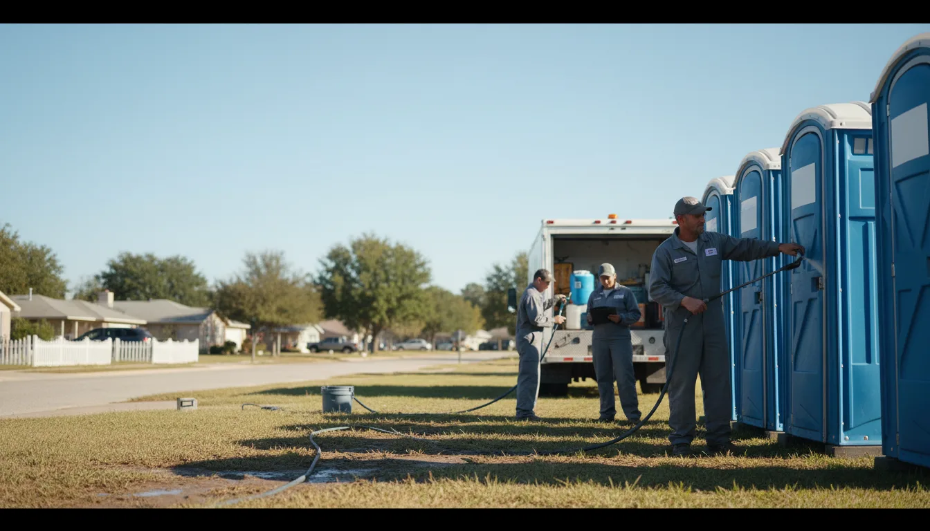 Long-Term Portable Toilet Rental in Steele City, NE near me